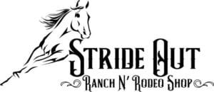 Stride Out Ranch and Rodeo Shop Logo